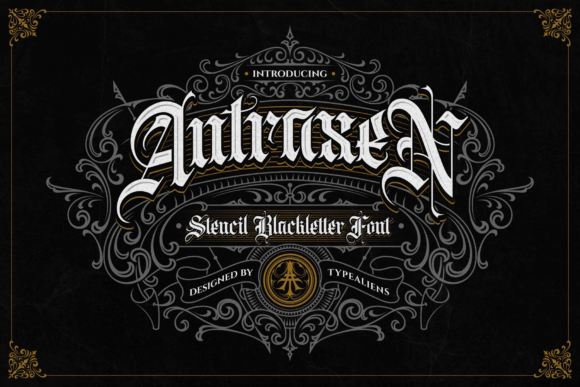 Antraxen Font for Business Branding