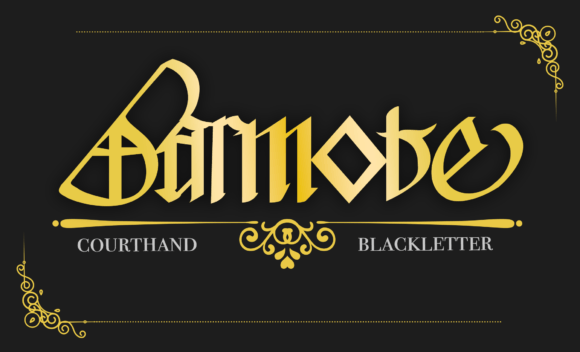 Barmote Courthand Font Review