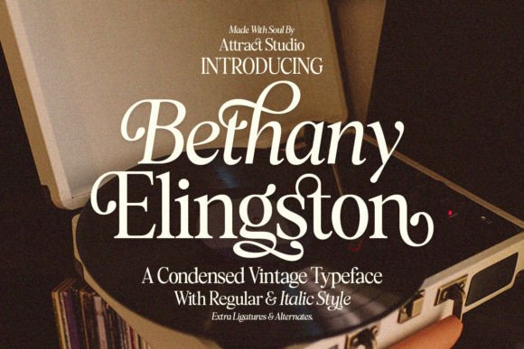 Bethany Elingston: A Serif Font with Character