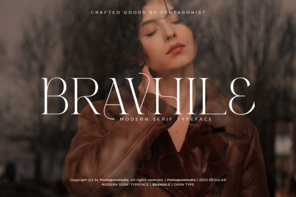 Bravhile: A Serif Font for Timeless Web Design