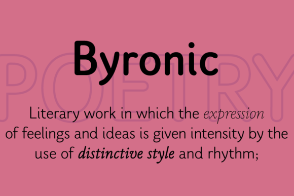Byronic: A Font for Modern Campaigns