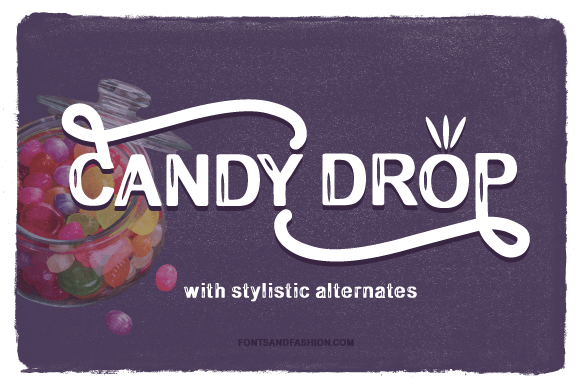 Candy Drop Font: Elegant & Versatile