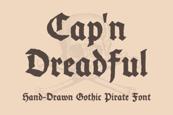 Capβn Dreadful Font Review