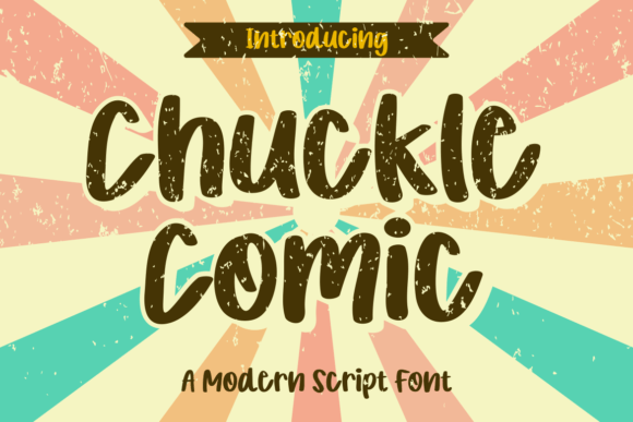 Chuckle Comic Font: Vintage Style for Modern Marketing