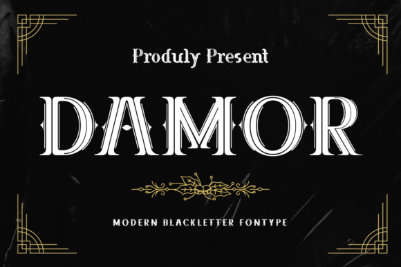 Damor Font: Vintage Meets Modern