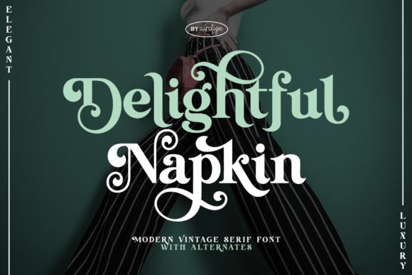 Delightful Napkin Font for Business