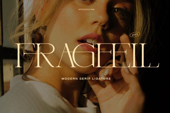 Frageell: A Modern Serif Font for Digital Branding