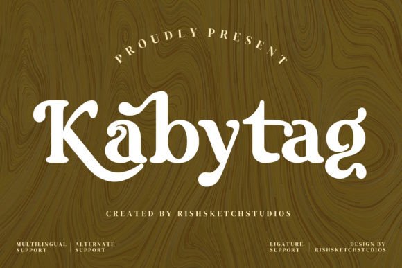 Kabytag: A Luxurious Serif Font for Business Branding