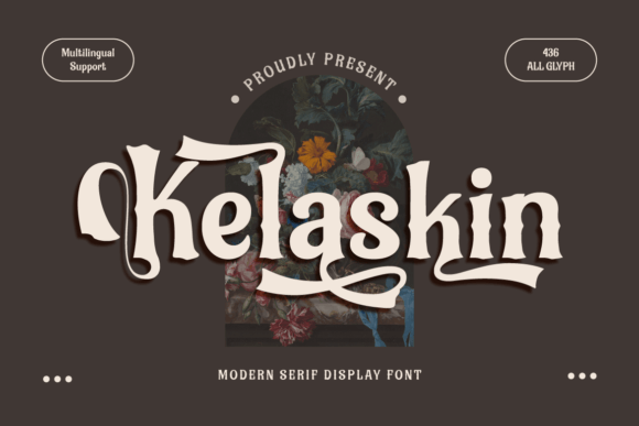 Kelaskin: A Serif Font for Real-World Design