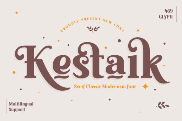 Kestaik: A Timeless Serif Font for Digital Marketing