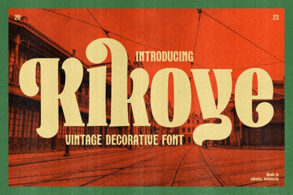 Kikoye: A Medieval Serif Font