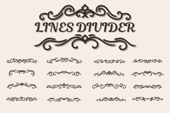 Lines Divider: A Bold Dingbats Font for Campaign Clarity