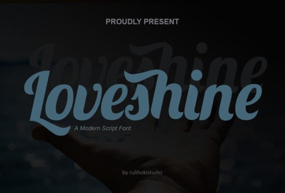 Loveshine Font: Modern Script for Business