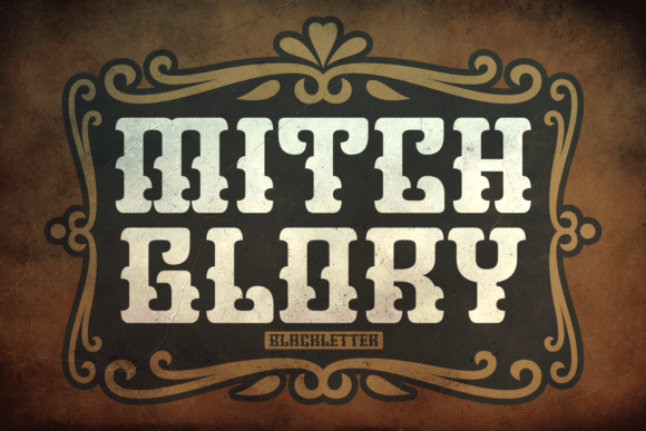 Mitch Glory Font for Business