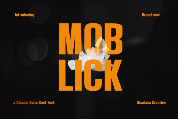 Moblick: A Timeless Serif Font