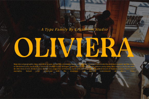 Oliviera: A Serif Font for Elegant Design