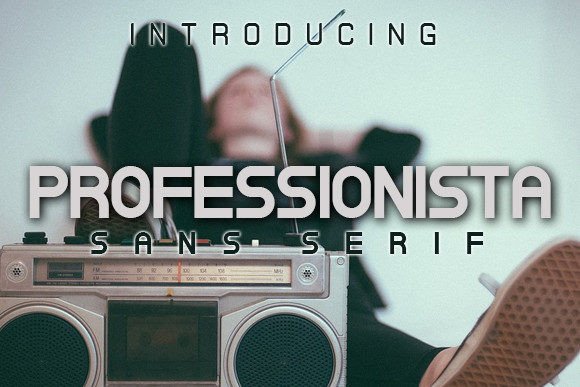 Professionista Font for Business