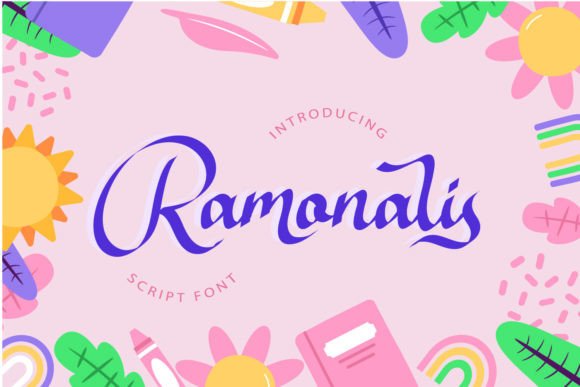 Ramonalis: A Romantic Script Font