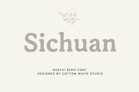 Sichuan Font: Handmade Elegance for Craft Projects