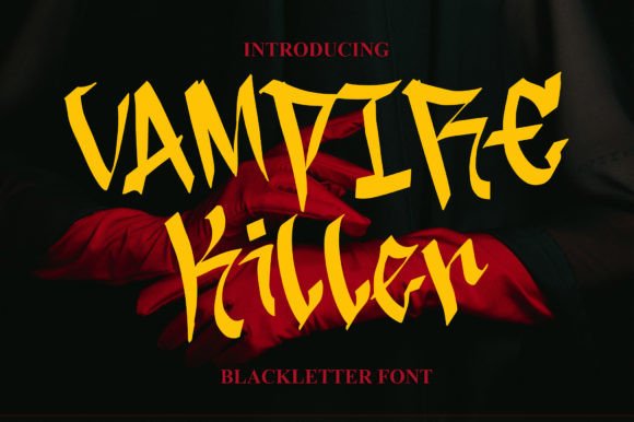 Vampire Killer Font for Bold Branding