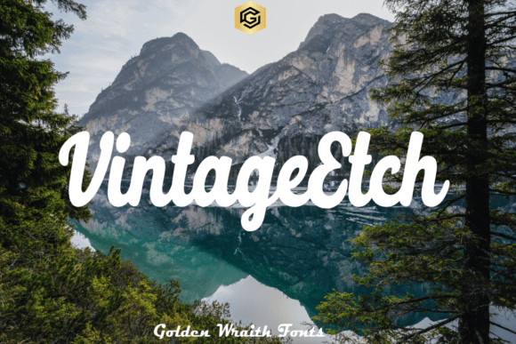 Vintageetch: A Timeless Serif Font