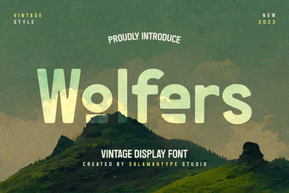 Wolfers: A Vintage Font for Modern Design